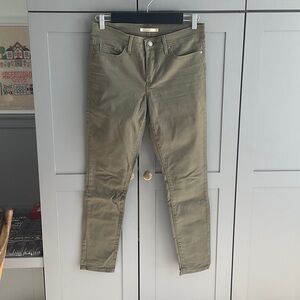 Levi’s Olive Green Skinny Jeans
